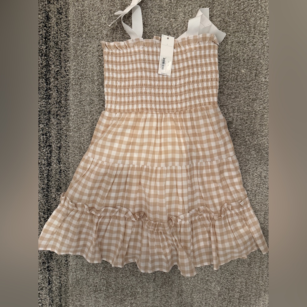 Janie & Jack Neutral Dress Sz 6